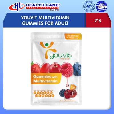 YOUVIT MULTIVITAMIN GUMMIES FOR ADULT (7'S)
